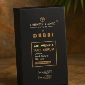 Trendy Tonic Dubai Anti-Wrinkle Face Serum, Natural Skin Illumination, 25ml, For All Skin Types